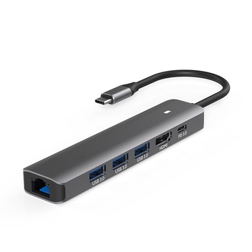 퓨전에프앤씨 INOTE CH61P (6포트/USB 3.0 Type C)