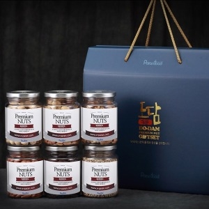 도담 견과류 6구 선물세트 1호 1.2kg