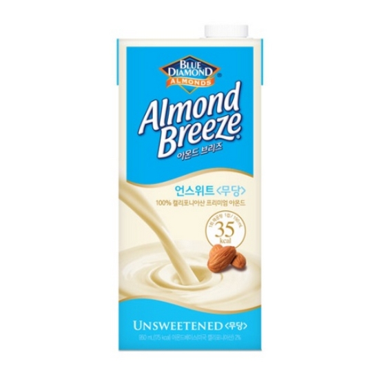 매일유업 블루다이아몬드 아몬드 브리즈 언스위트 950ml (4개)_이미지