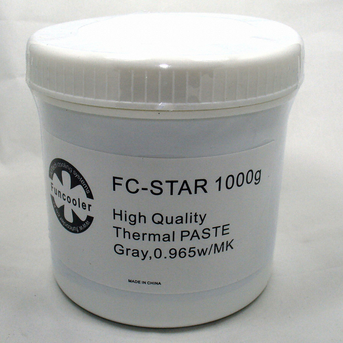 비에스컴퓨터 펀쿨러 FC-STAR Gray 고급 써멀그리스 (1kg)_이미지