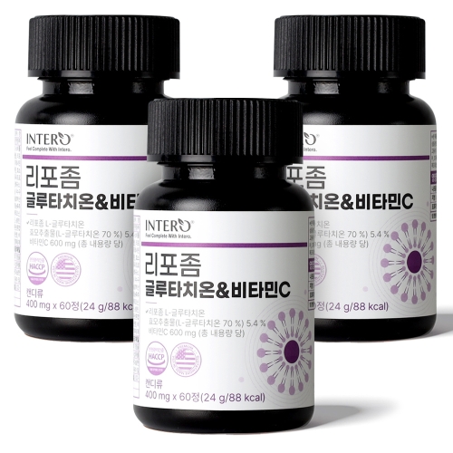 인테로 리포좀 글루타치온 & 비타민C 60정