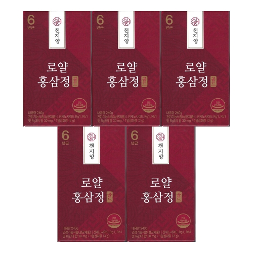천지양 로얄 홍삼정 골드 240g (5개)_이미지