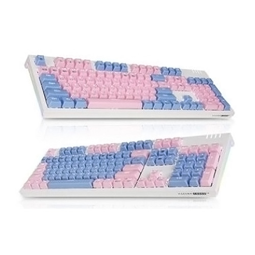 ABKO K8300 카일광축 완전방수 사이드 RGB 크리스탈 투톤 게이밍 키보드 [V1 클릭]