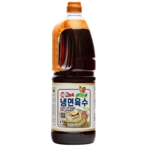 첫맛 8배 고농축 냉면육수 2.1kg (2개)_이미지