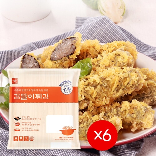 사옹원 김말이 튀김 1kg (6개)_이미지