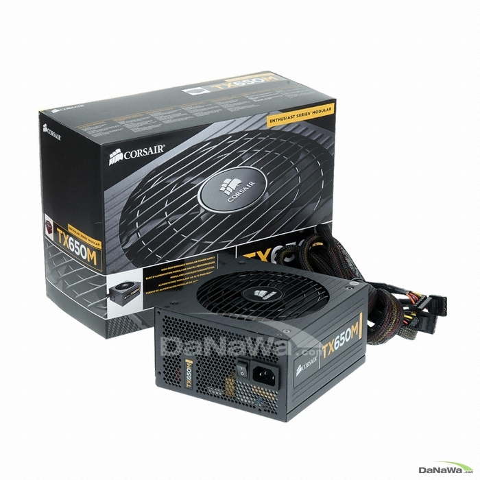 CORSAIR ENTHUSIAST SERIES TX650M BRONZE_이미지