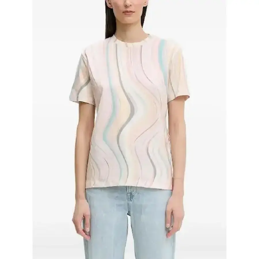 폴스미스 웨이브 프린트 티셔츠 W2R232VPP5105 T