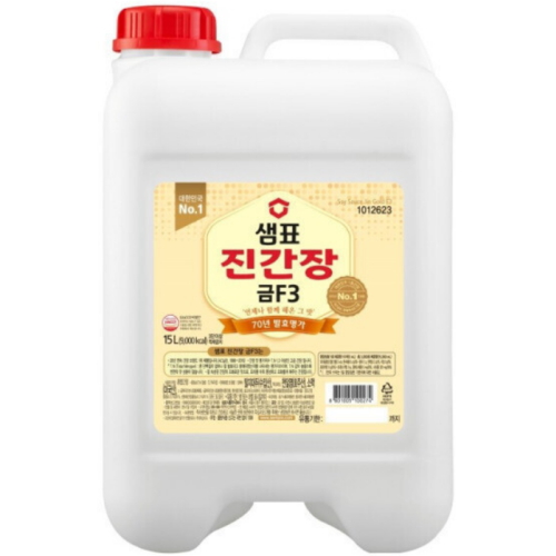 샘표 진간장 금F3 15L (3개)_이미지