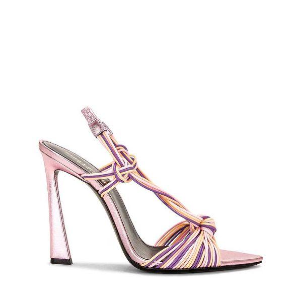 입생로랑 생로랑 우먼 Womens Scoubi 스트래피 샌들 Brand Size 40 US 10 731567 AABO3 5874 1122622_이미지