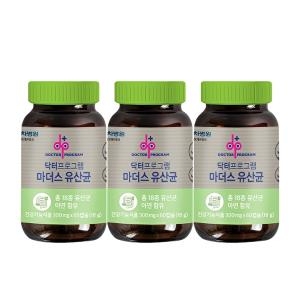 닥터프로그램 마더스 유산균 3병 총 6개월분 프로바이오틱스