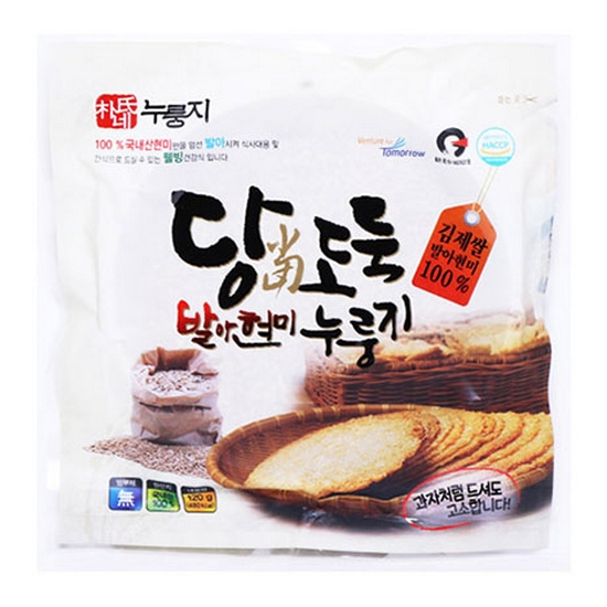 박씨네누룽지 당도둑 발아현미 누룽지 100g (20개)_이미지