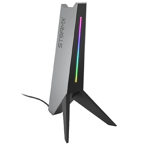 제닉스 STORMX RGB 헤드셋 거치대이미지입니다. 누르면 해당 게시물로 새창이동합니다.