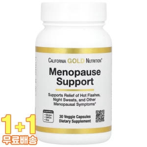 캘리포니아골드뉴트리션 메노포즈 써포트 갱년기 지원 30캡슐 (2개)_이미지