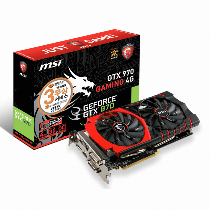 MSI 지포스 GTX970 OC D5 4GB 트윈 프로져 5 게이밍