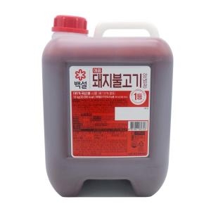 백설 매콤돼지 불고기 양념장 10kg 1개_이미지