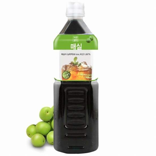희창유업 자연생각 매실차 980ml (15개)