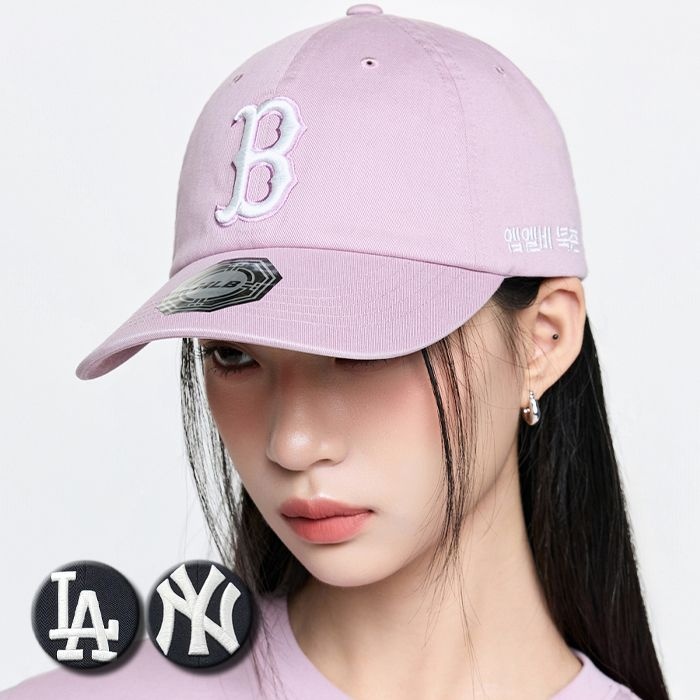 MLB 공용 시그니처 북촌 익스클루시브 언스트럭쳐 볼캡 3ACPBC16N_이미지
