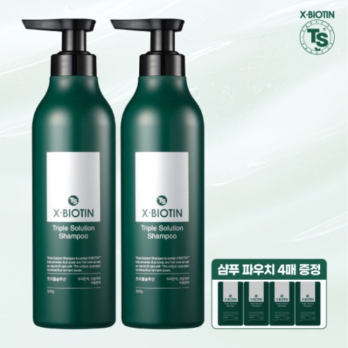 TS 엑스 비오틴 샴푸 500g (2개)_이미지