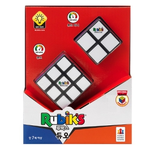 코리아보드게임즈 루빅스 3X3큐브+2x2큐브 듀오 루빅스 듀오_이미지
