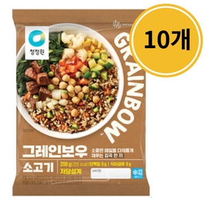 대상 청정원 그레인보우 소고기 200g (10개)_이미지