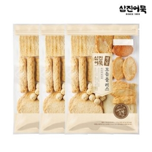 삼진식품 삼진어묵 옛날모듬어묵 플러스 1.1kg (3개)