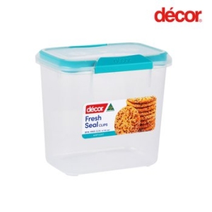 데코어 프레시 씰 클립 높은 직사각 밀폐용기 2.3L_이미지