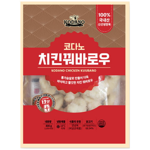 조흥 코다노 치킨 꿔바로우 800g (1개)_이미지