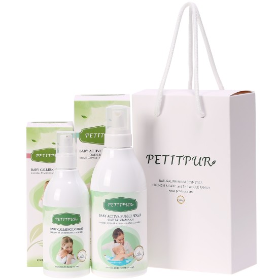 쁘띠푸르 베이비 로얄 스킨케어 기프트 2종 세트