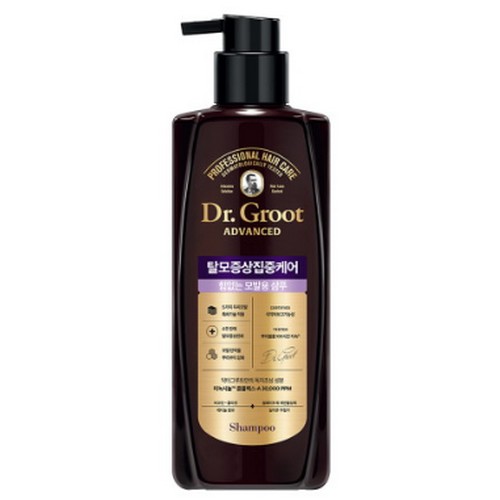 닥터그루트 탈모증상집중케어 힘없는 모발용 샴푸 400ml (2개)_이미지