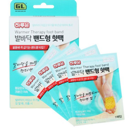 하루온 발바닥 밴드형 핫팩 4매