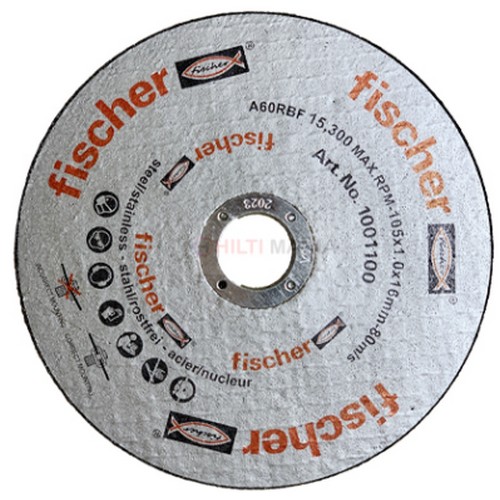 FISCHER 4인치 다목적용 절단석 (1장)