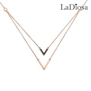  La Diosa 라디오사 18K 청다이아 목걸이 G18D-6945NM