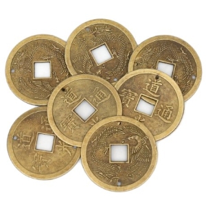 한국은행 엽전 옛날동전.타공40mm