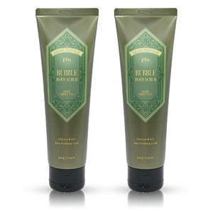 지본코스메틱 플루 버블바디스크럽 허브그린티 200g (2개)