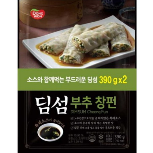 동원F&B 딤섬 부추 창펀 390g (8개)