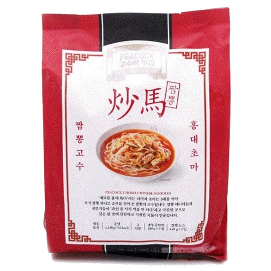 이마트 피코크 홍대초마 짬뽕고수 2인분 1.24kg (4개)