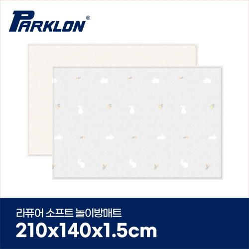 파크론 파크론 라퓨어 소프트 놀이방매트 헬로버니 210x140x1.5cm (1개)