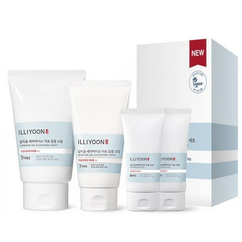 일리윤 세라마이드 아토 집중 크림 200ml+150ml +로션 68ml 2개 4종 세트_이미지