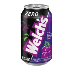 농심 웰치 제로 그레이프 355ml (3개)_이미지
