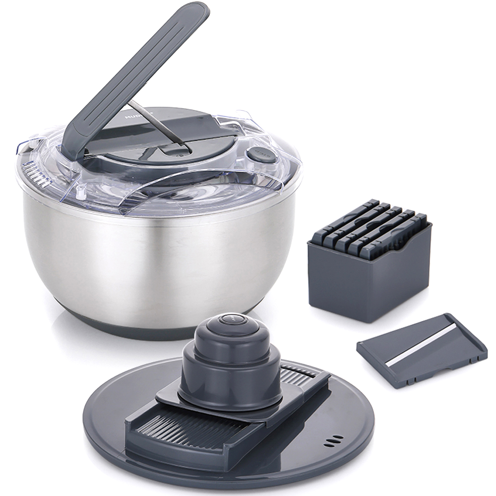 리본제이 무디타 프로페셔널 304 스텐 믹싱볼 야채 탈수기 5L + 만능 채칼 6종 세트이미지입니다. 누르면 해당 게시물로 새창이동합니다.