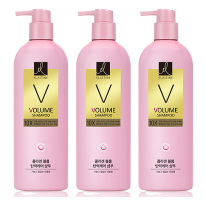 LG생활건강 엘라스틴 콜라겐 볼륨 탄력케어 10X 샴푸 680ml (3개)