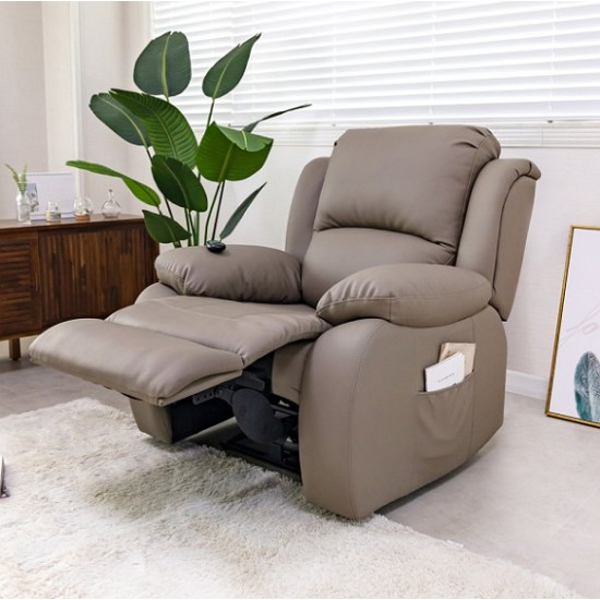 라로퍼니처 리오 가죽 리클라이너 1인용