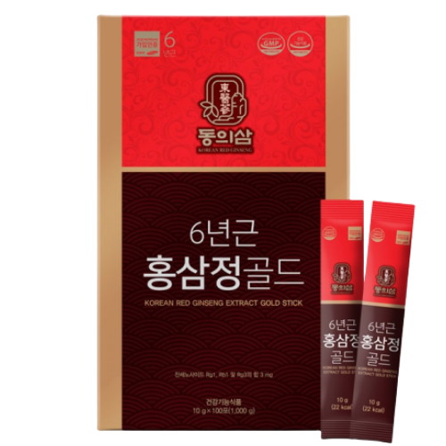 동의삼 6년근 홍삼정골드 10g 100포
