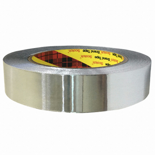 3M 알루미늄 은박 테이프 425 25mm (55m, 1개)_이미지