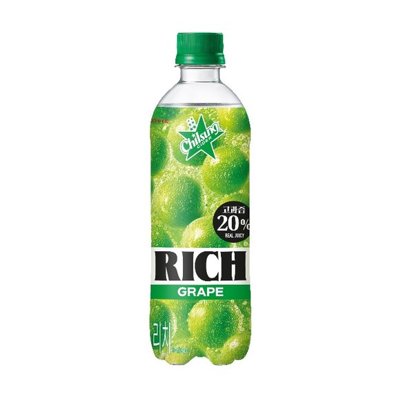 롯데칠성음료 칠성사이다 리치 포도 500ml (1개)_이미지