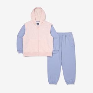 휠라키즈 ESSENTIAL 후드 조끼 상하세트 FK2FSF3202XVTB_이미지