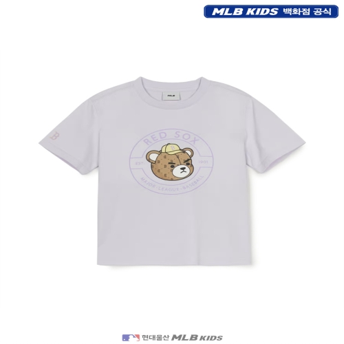 MLB MLB키즈 모노베어 아트웍 티셔츠 (7ATSC0253-43LDL)