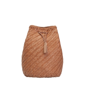  드래곤디퓨전 폼폼 더블 점프 버킷백_8838 (NATURAL)