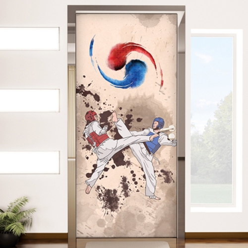 꾸밈 ip335-무적태권도_02 [100 x 210cm]