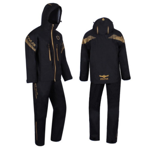 아티누스 사계절 레인슈트 경량 3레이어 낚시복 블랙 AR-946_이미지